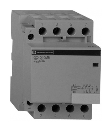 Модульный контактор Schneider Electric TeSys GC 4P 63А 415/24В AC