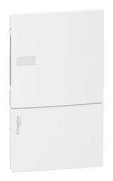 Распределительный шкаф MINI PRAGMA 4 мод., IP40, встраиваемый, пластик, белая дверь, с клеммами