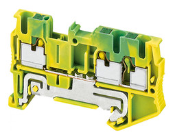Клемма для заземления TERMINAL 2,5 мм², желто-зеленый, NSYTRP23PE