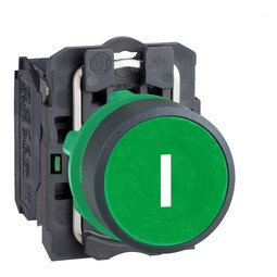 Кнопка Harmony 22 мм, IP66, Зеленый
