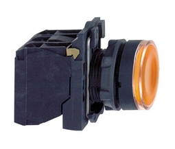 Кнопка Harmony 22 мм, 24В, IP66, Оранжевый