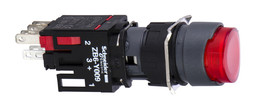 Кнопка Harmony 16 мм, 24В, IP65, Красный