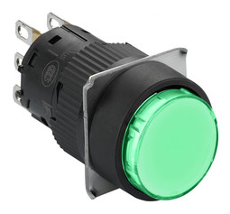 Кнопка Harmony 16 мм, 24В, IP65, Зеленый, XB6EAW3B1P