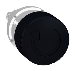Кнопка Harmony 22 мм, IP66, Черный